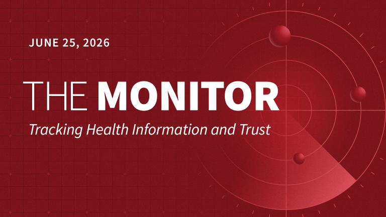 KFF Poll Shows Three in Ten Adults Turn to Social Media or AI for Health Information, with Lower-Income Adults More Likely to Cite Cost and Access Barriers as a Reason — The Monitor